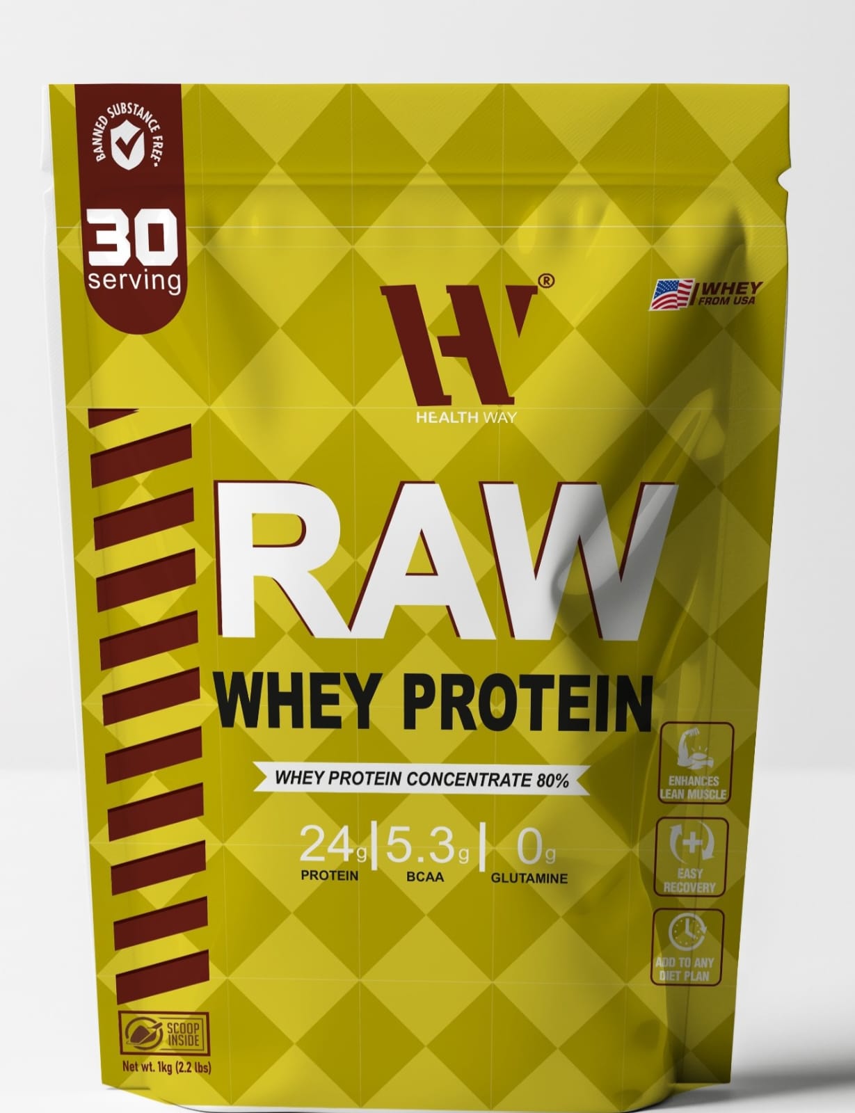 Raw whey protine
